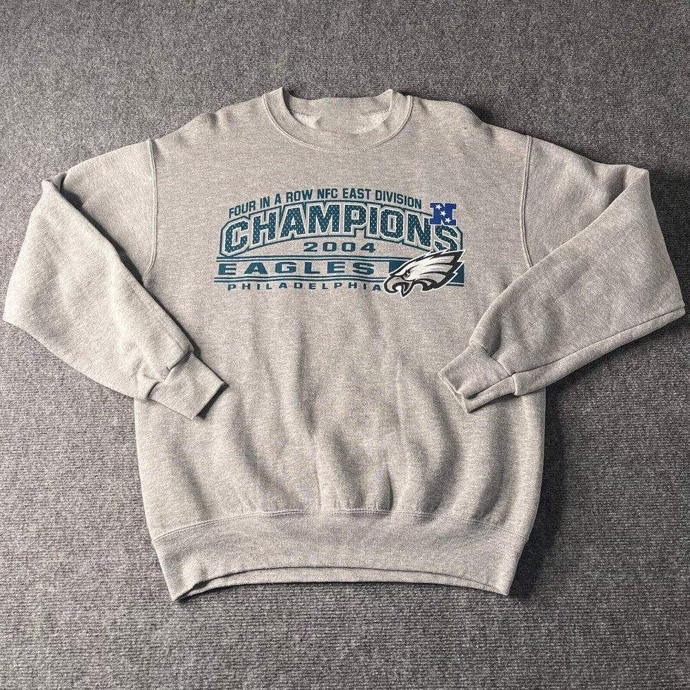 Philadelphia Eagles 2004 Championship Nfl Graphic Crewneck Sweatshirt
